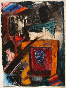 Skull Life
Mixed media on Nepalese paper, 28 x 20cm Skull Life
Mixed media on Nepalese paper, 28 x 20cm