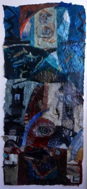 The Journey
Mixed media on Nepalese paper, 127 x 59cm
Sold - Private Collection The Journey
Mixed media on Nepalese paper, 127 x 59cm
Sold - Private Collection