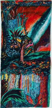 Costa Rica Rain Forest
Mixed Media on Nepalese Paper
110 x 51cm