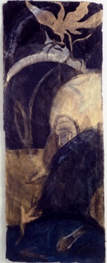 Buddha
Mixed Media on
Nepalese Paper,
127 x 56cm
Private Collection Buddha
Mixed Media on
Nepalese Paper,
127 x 56cm
Private Collection